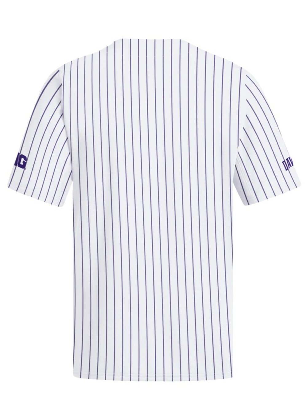 adidas Washington Huskies Mens 2XL White Pinstripe Baseball Jersey Big 10 NWT - Picture 9 of 12